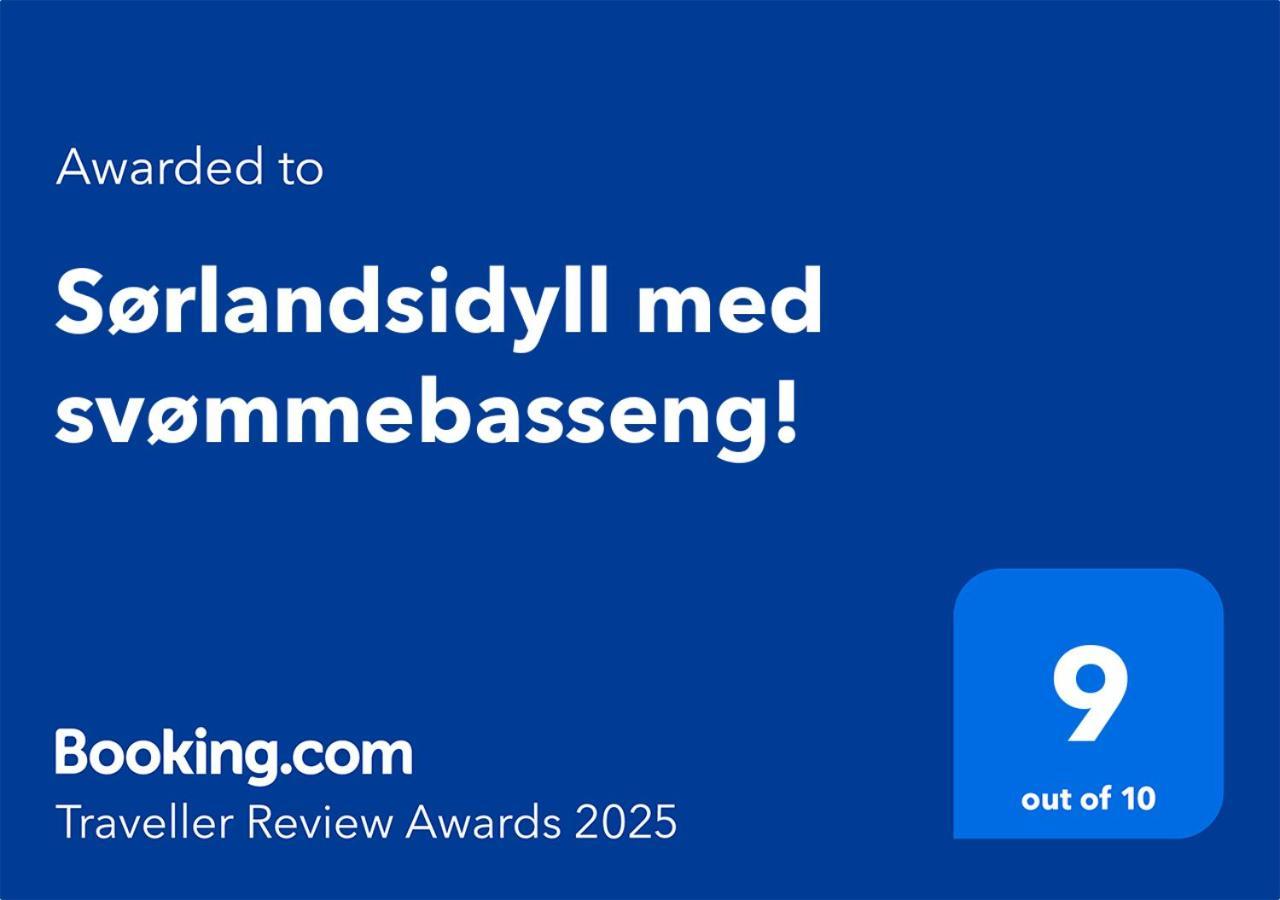 Sorlandsidyll Med Svommebasseng! Leilighet Kristiansand Eksteriør bilde